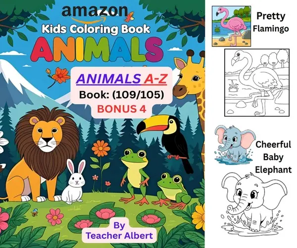 Amazon Kid Coloring Books